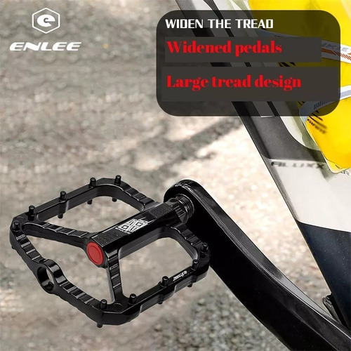 Imagen 1 de 5 de Pedal Plano De Aluminio. Flat Pedal Para Mtb Enduro Bmx 