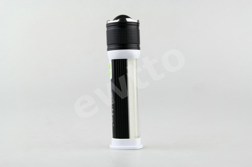 Linterna C/zoom Y Lampara C/luz Roja + Power Bank Ewtto 8901