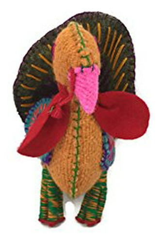 Titere - Twoolies - Animal Relleno De Lana De Colores - Pavo