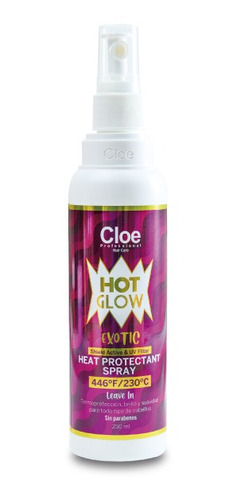 Cloe Hot Glow Exotic Protector Termico Capilar Desenredante