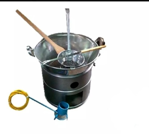 Cazo Para Carnitas Con Base Y Quemador 70cm (Usado)