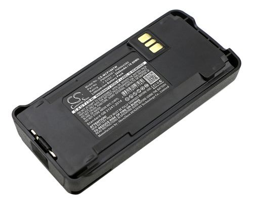 Batería Para Motorola Cp1660, Cp185, Cp476, Cp477, Ep350