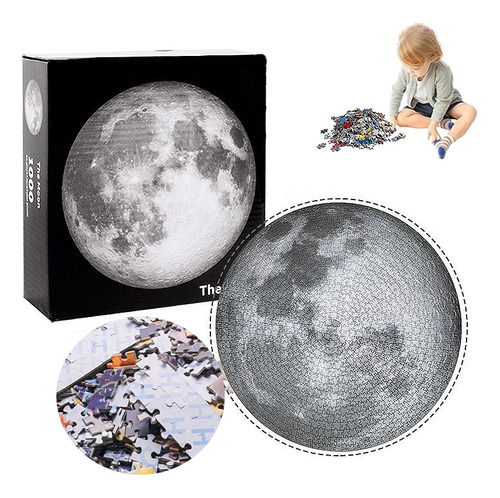 1000 Piezas Rompecabezas Paisajes Luna Puzzle Juegos