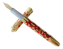 Comprar Caneta Tinteiro Jinhao\u002F Kaiduoli- Dragão Vermelho+1  Brinde