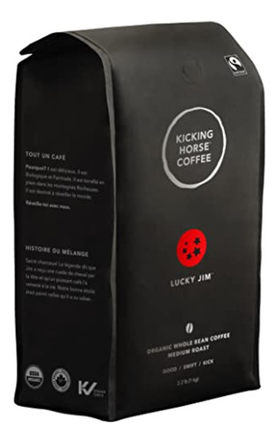 Cafe De Grano  Kicking Horse Coffee Lucky Jim Granos Enteros