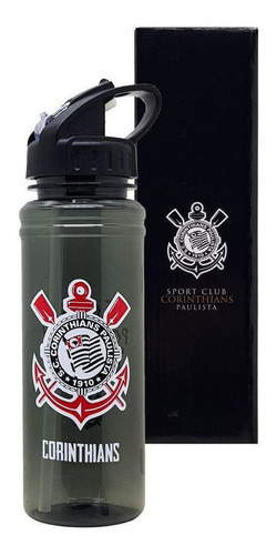 Garrafa Plástica Squeeze Corinthians Timão 700ml Clio