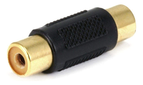 Monoprice 107235 Rca Jack A Jack Adaptador Chapado En Oro