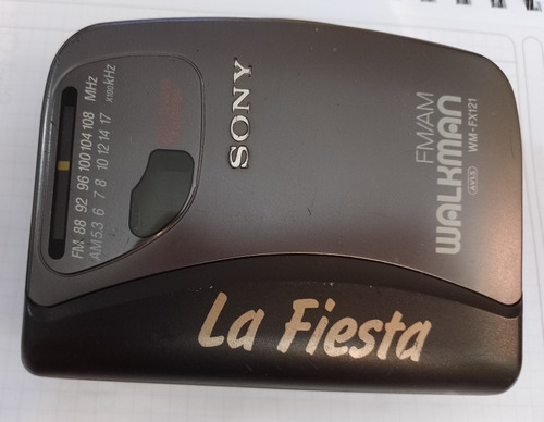 Walkman Sony Modelo La Fiesta 