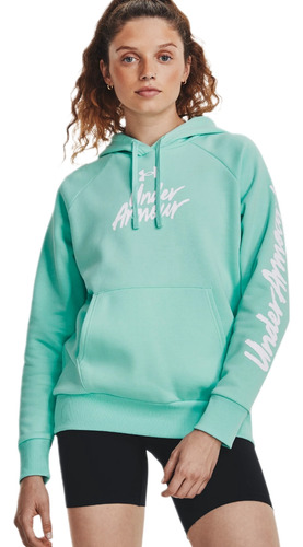 Sudadera Con Capucha Ua Rival Fleece Graphic, Dama, Original