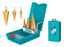 Comprar Juego De Brocas Cónicas Escalonadas 3 Piezas Total Perfora