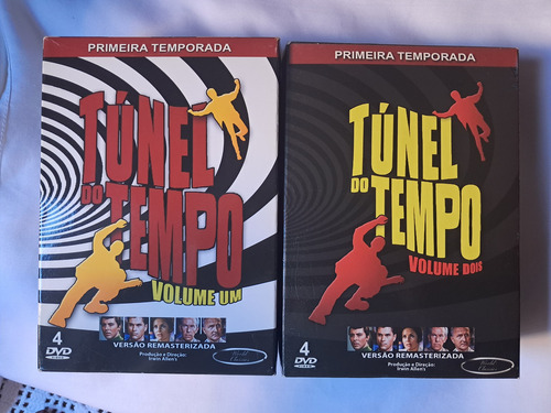 Box Dvd - Túnel Do Tempo - Temp. 1 E 2 - Completo E Lacrado (Usado)
