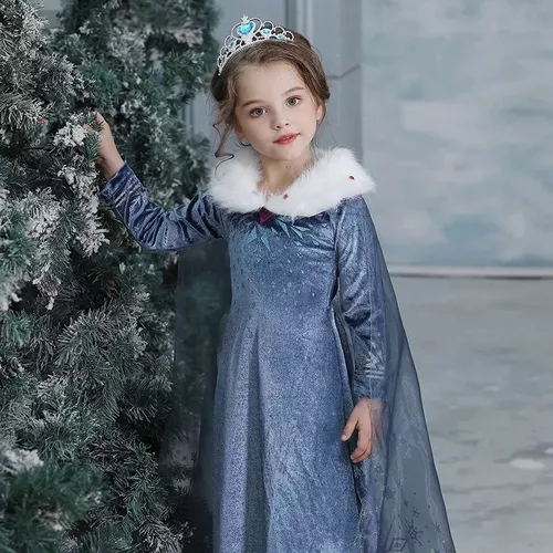 impacto Elocuente Aparte Frozen Disfraz Vestido Elsa Invierno Frozen Importado | Cuotas sin interés