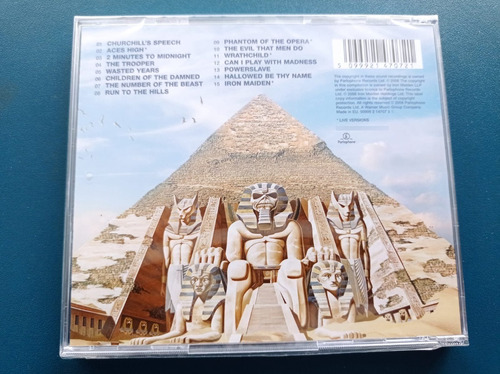 Iron Maiden Somewhere Back In Time - The Best Cd, Compila
