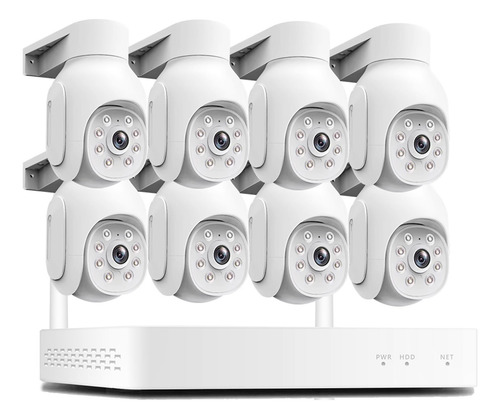 Cámara De Videovigilancia Inalámbrica De 3mp Con Sistema