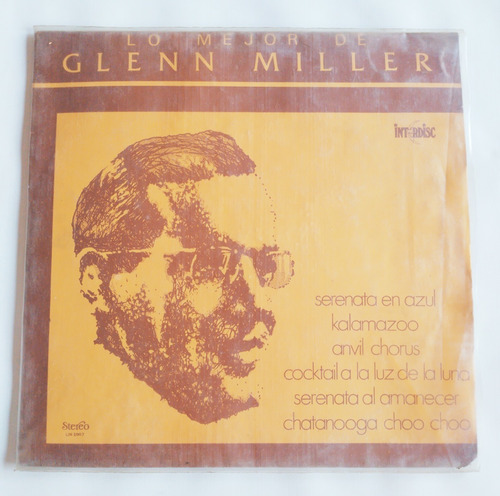 Glenn Miller Lo Mejor De Glenn Miller  Vinilo Lp