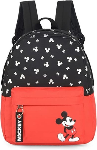 Bolsa Mochila Feminina Mickey Mouse Happy - Original Disney 