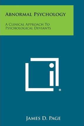 Libro Abnormal Psychology : A Clinical Approach To Psycho...