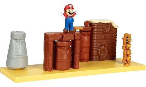 Super Mario Bros Juego Del Desierto Desert Playset