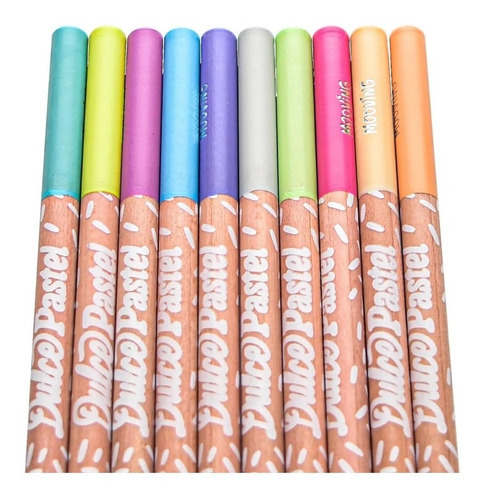 Imagen 5 de 11 de Coloring Lápices De Colores Pasteles X10 3011110 Mooving
