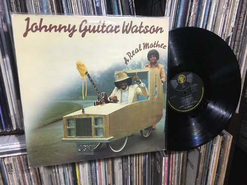 Johnny Guitar Watson Real Mother Vinilo Lp Holanda Funk Soul