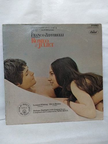 Nino Rota - Romeo & Juliet - Made In Usa - Nm- Para Enamorar