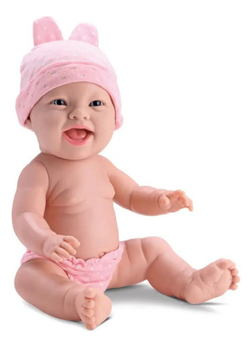 Boneca Bebê Recém Nascida Faz Xixi Com Acessórios Bambola