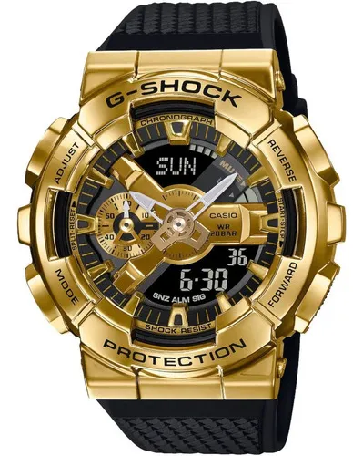 Reloj Casio G-Shock Classic Unisex Negro y Dorado Analógico y