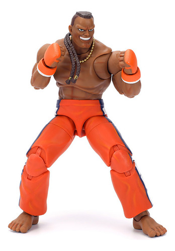Street Fighter Ii Figura Dee Jay Jada Ultra Articulada