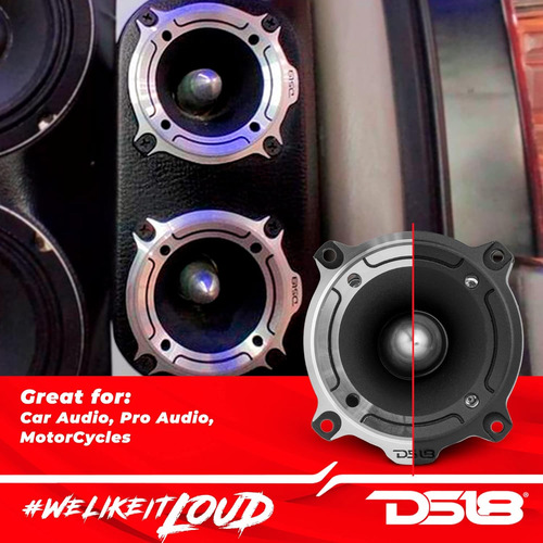 Tweeter Super Bullet De Aluminio Ds18 Pro-tw220 1 350w Max..