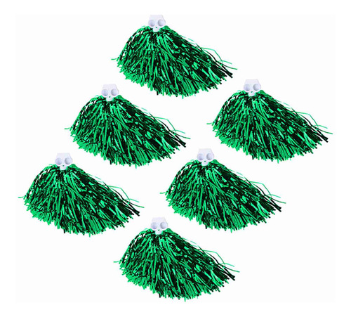 Poms Verdes Verdes Para Líderes De Torcida Pom Leve Para Líd