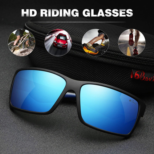 Bevi - Gafas De Sol Deportivas Polarizadas Irrompibles Marco