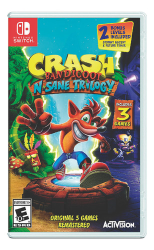 Crash Bandicoot N Sane Trilogy - Nintendo Switch