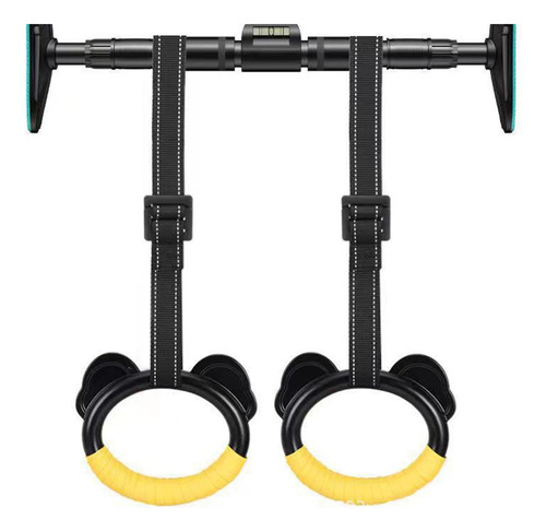 2 Piezas Anillos De Gimnasia Anillos Correa Y Anillas De 1m.