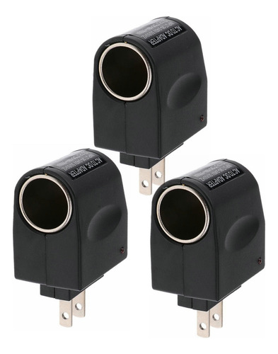3×adaptador Corriente Universal Para Coche Y Casa, 12v -