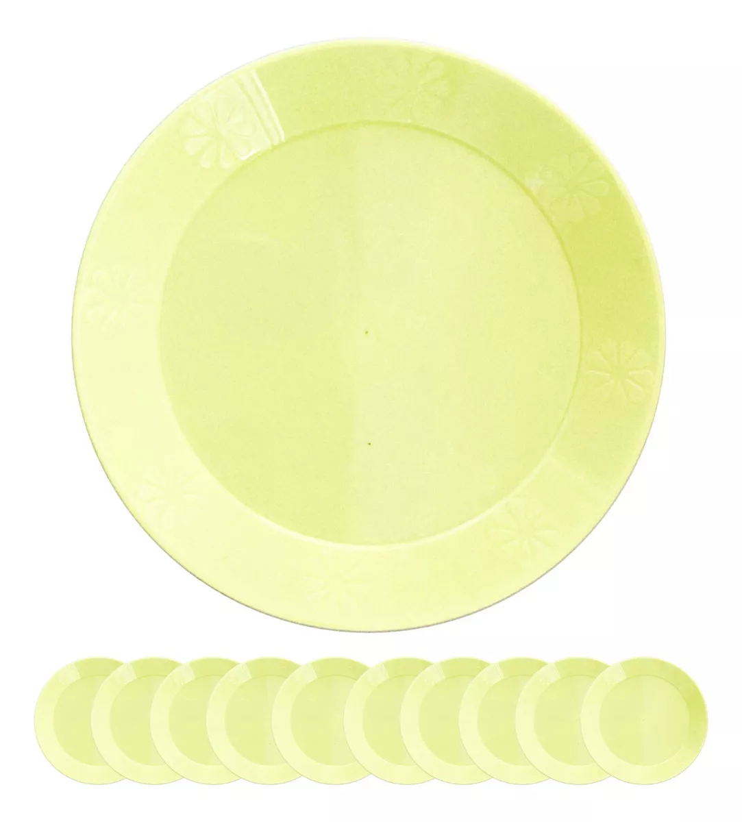 Tercera imagen para búsqueda de platos de plastico para fiesta