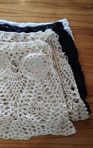 Pollera Pareo De Mujer Tejida A Crochet