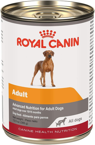 Lata Royal Canin Adulto Pos Wet All Dogs 12 Pzas De 385 Gr