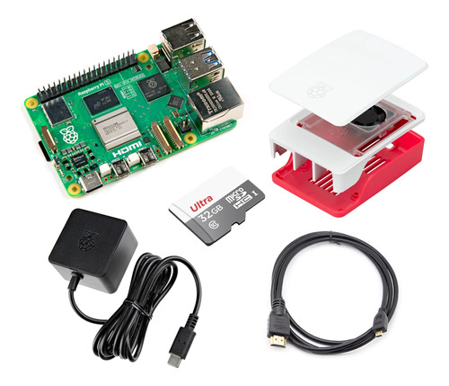 Kit Raspberry Pi 5 4gb Ram Starter Pack Kit Básico