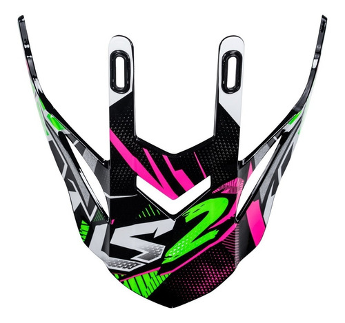 Visera Pico Peak Repuesto Casco Ls2 Mx 437 Fast Strong Volt