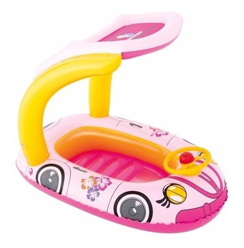 Flotador Inflable Bote Auto Salvavidas Bebe Bestway 34103