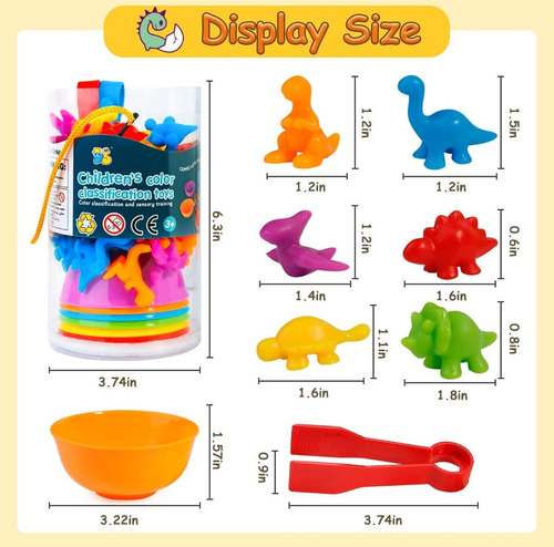 Juego De Salón Clasificar Bichitos De Colores