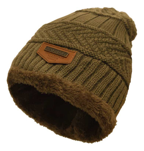 Gorro De Lana Bebe Invierno Beanie Abrigado Con Corderito