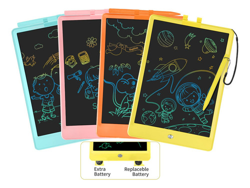 Eb Tableta De Escritura Lcd Pyttur De 10 Pulgadas For Niños,