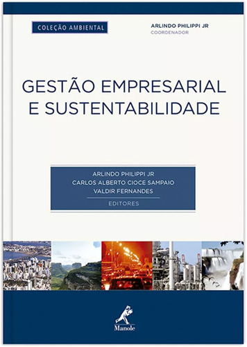 Gestão empresarial e sustentabilidade, de Philippi Junior, Arlindo. Editora Manole LTDA, capa mole em português, 2016