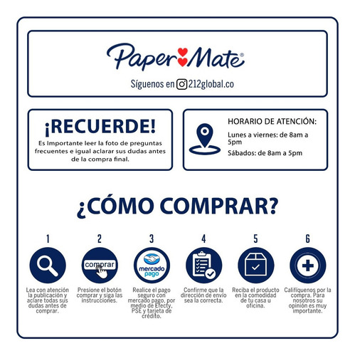 Plumígrafo Flair Paper Mate X4 Color De La Tinta Surtido Color Del Exterior Plata