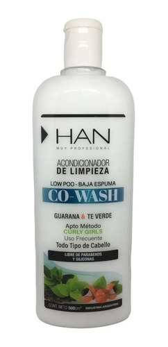 Acondicionador Co-wash Low Poo Han Baja Espuma X500ml