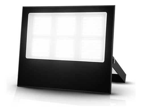 Refletor Led 300w 6500k Branco Frio Ip65 A Prova D'água Preto Cod: Alut010041 Alut By Avant