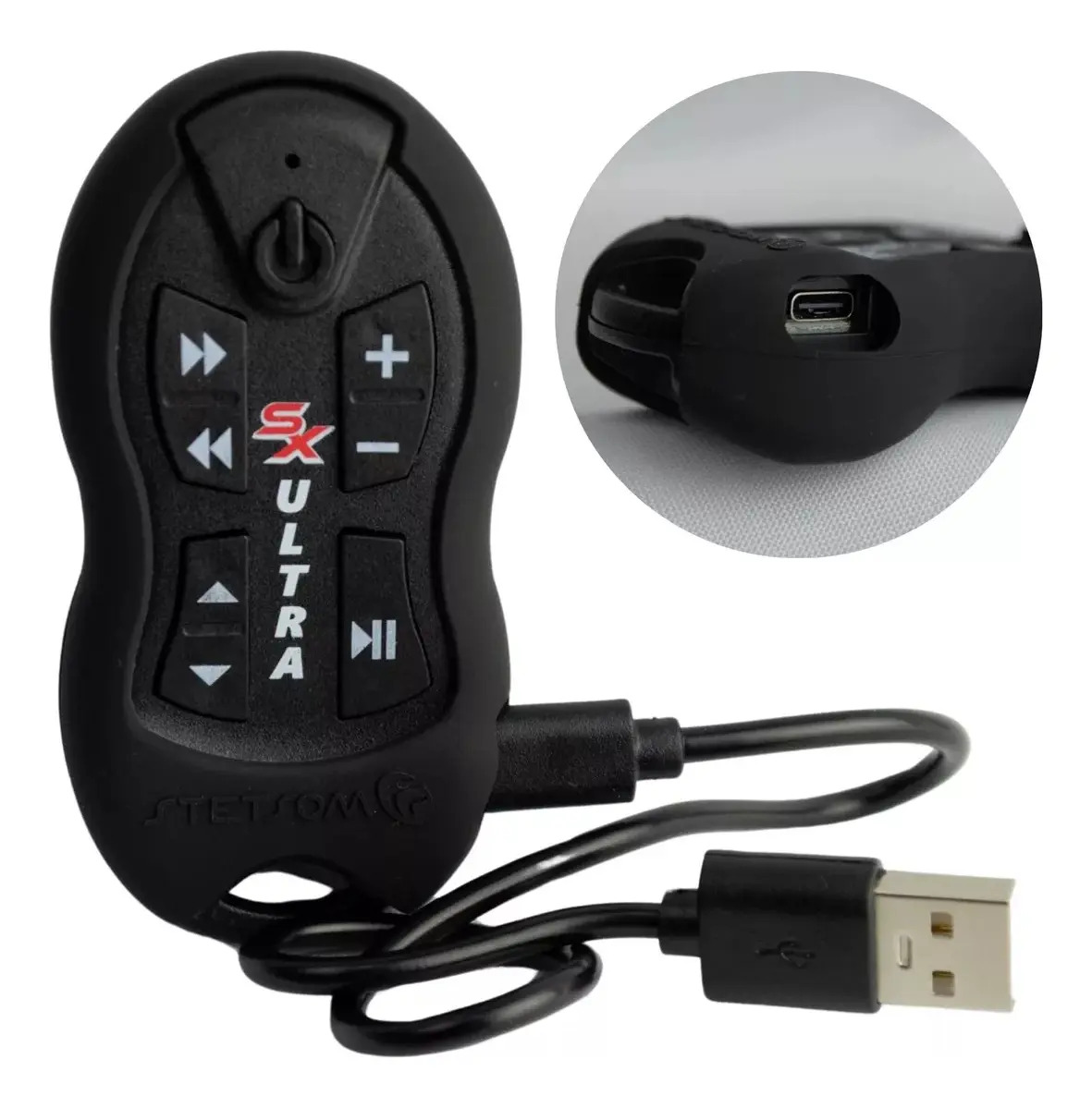 Controle Ultra Longa Distancia 500m Sx2 Sincronismo Facil Cor Preto