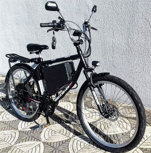 Imagem 1 de 8 de Bicicleta Elétrica Wind Bikes Modelo Daily 1500 W 48 V 15ah