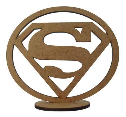 10 Centro De Mesa Super Man Lembrancinha Enfeite Aniversário